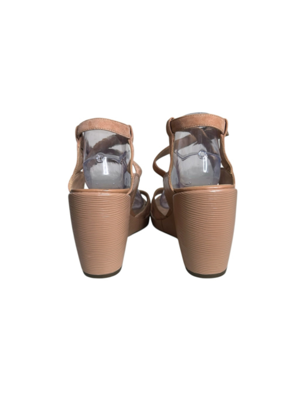Vionic Macaroon Tan Bonita Women's Orthotic Platform Wedge Sandal Size 11 - Picture 8 of 13